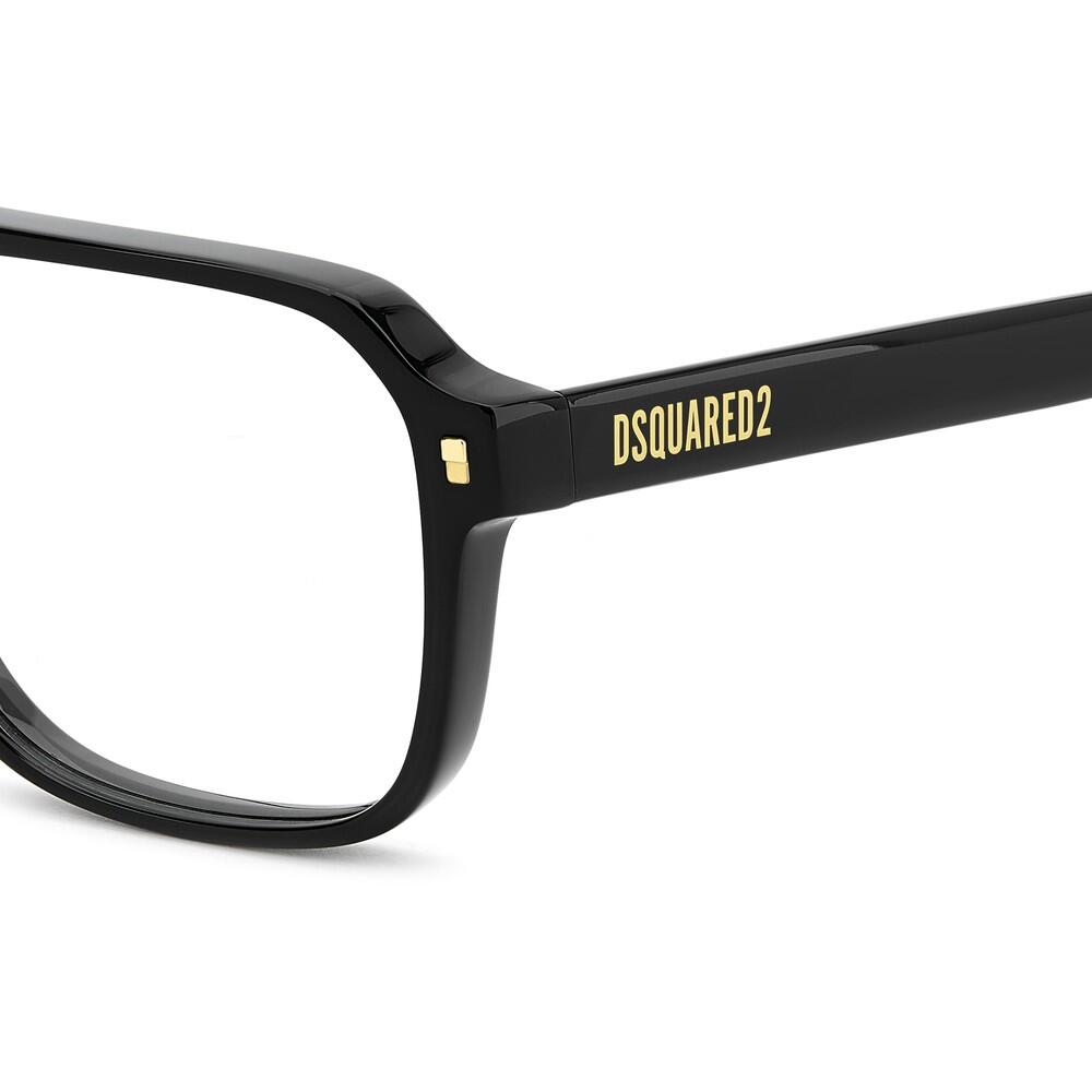 Bril op Sterkte Dsquared2 D2 0203 807 van Acetaat Heren 57 mm 3/4