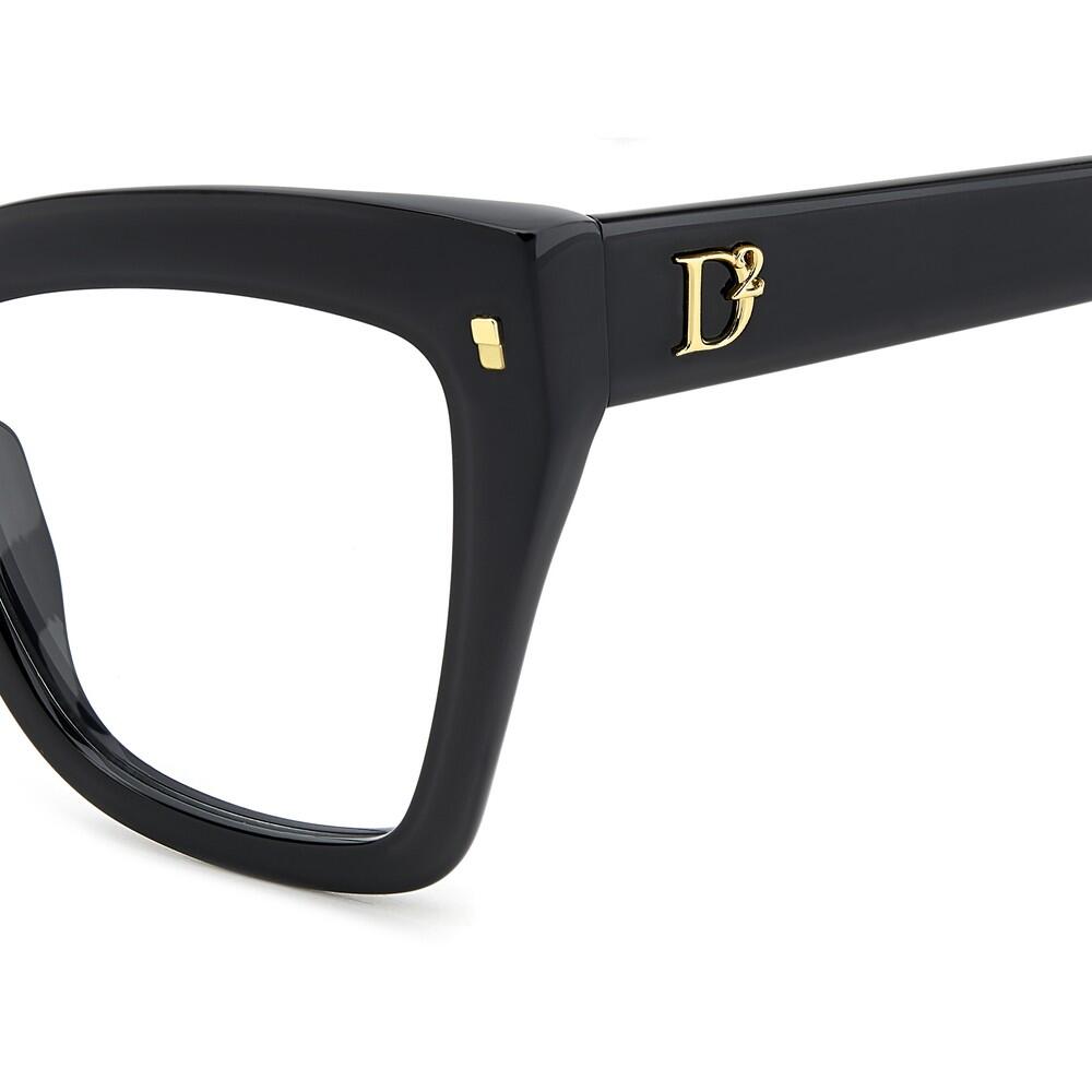 Bril op Sterkte Dsquared2 D2 0152 807 van Acetaat Dames 54 mm 3/3