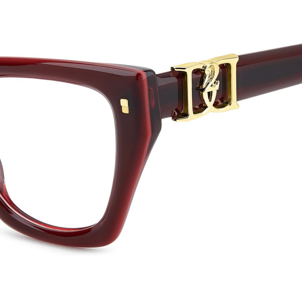 Bril op Sterkte Dsquared2 D2 0186 8CQ van Acetaat Dames 53 mm 4/4