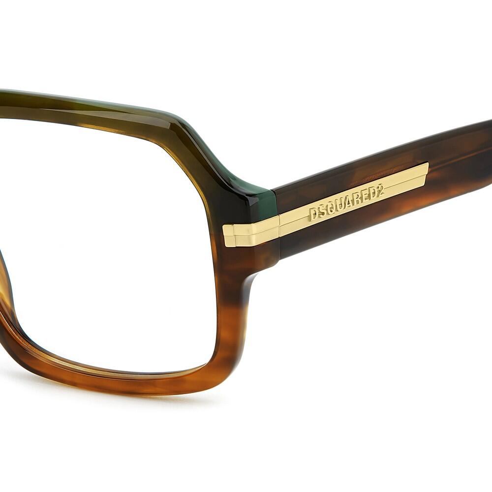Bril op Sterkte Dsquared2 D2 0162 EX4 van Acetaat Heren 56 mm 3/3