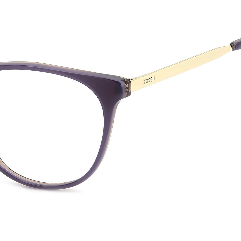 Bril op Sterkte Fossil FOS 7211/G 0T7 van Acetaat Dames 52 mm 3/3