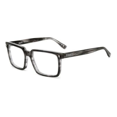 Bril op sterkte dsquared2 d2 0183 2w8 van acetaat heren 57 mm