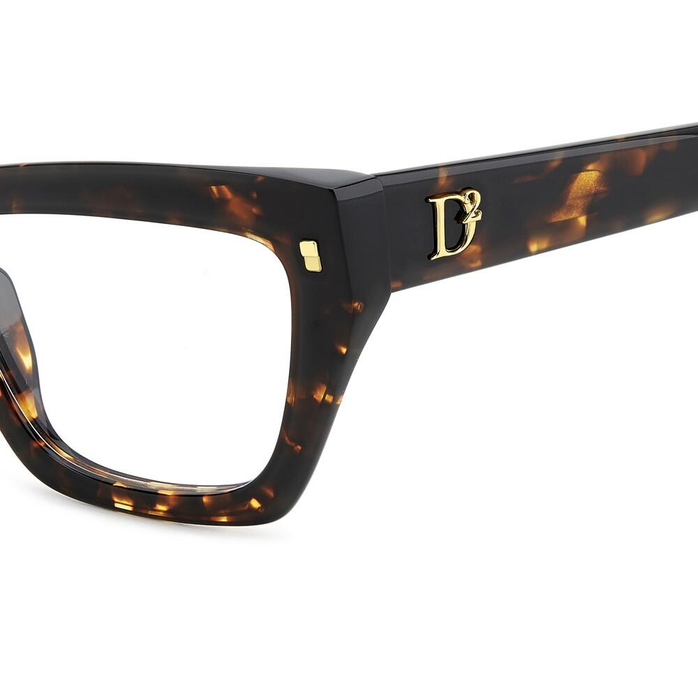 Bril op Sterkte Dsquared2 D2 0153 086 van Acetaat Dames 52 mm 3/3