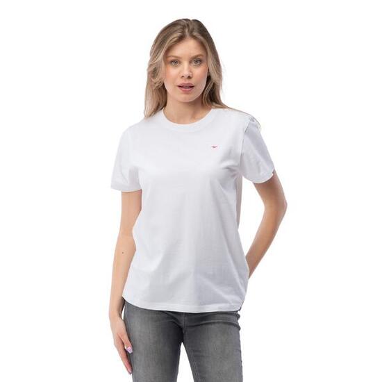 Tshirt Manches Courtes PLAYO Femme (Blanc)