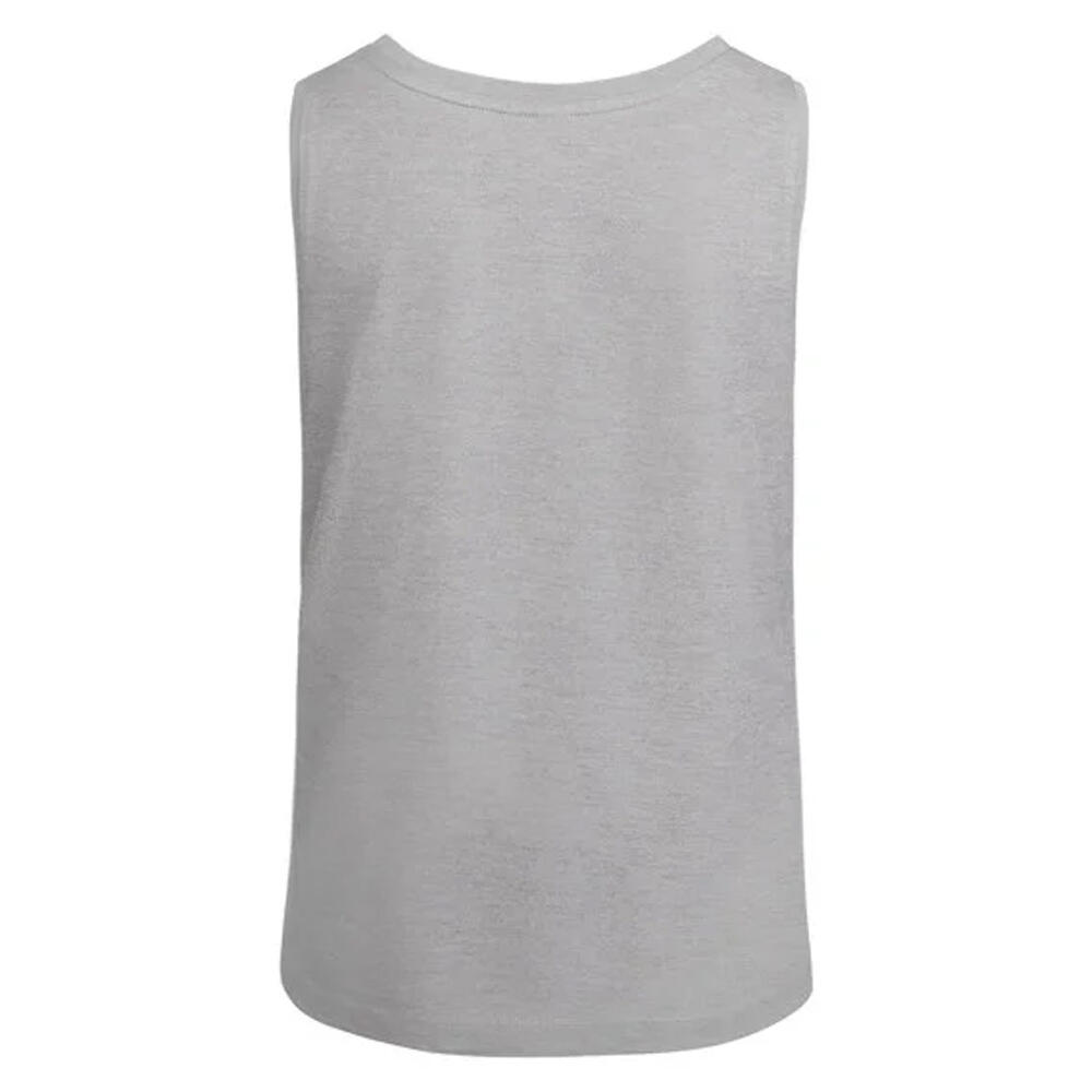 Camiseta Sin Mangas Nara para Mujer Gris Jaspeado 2/3