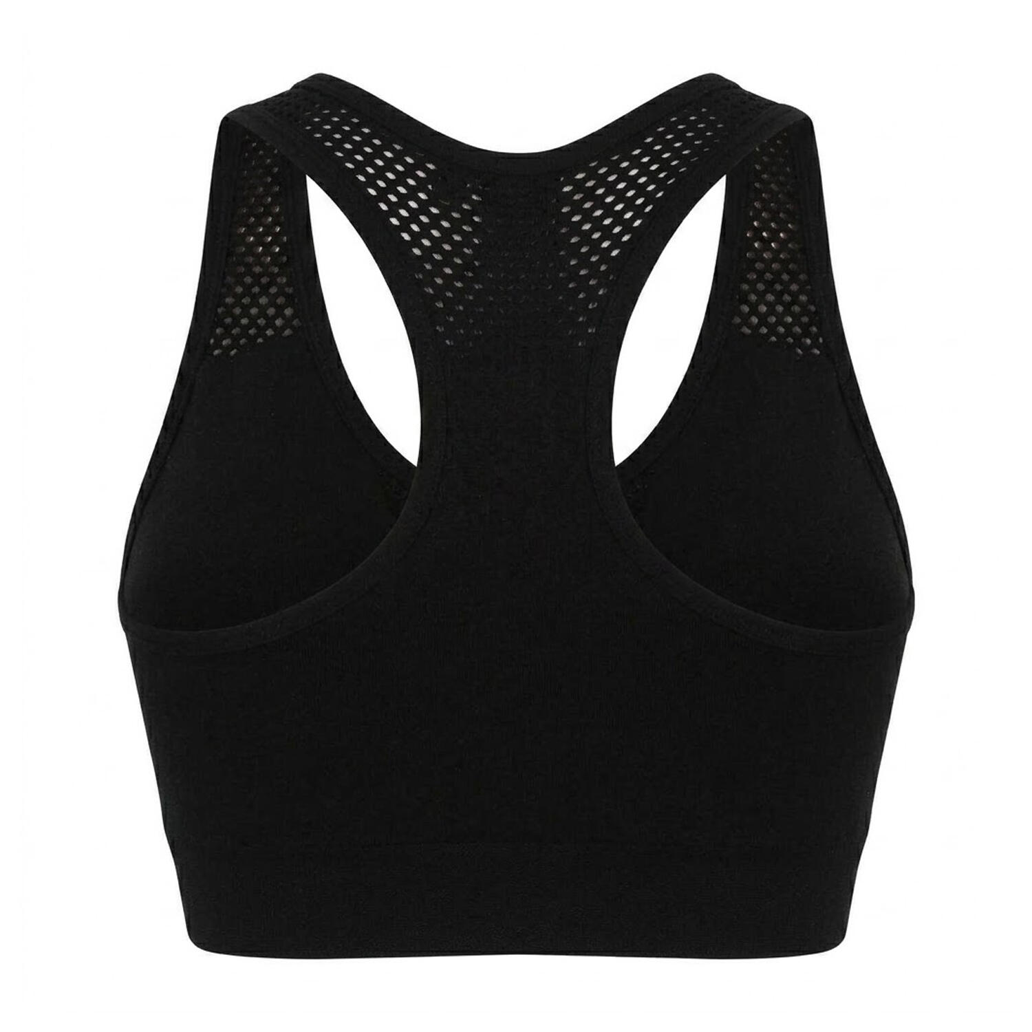 SportBH Nahtlos für Damen Schwarz 2/2