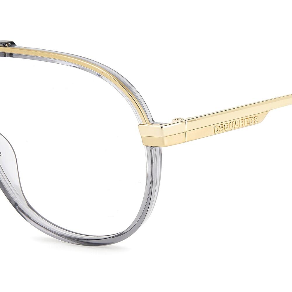 Bril op Sterkte Dsquared2 D2 0113 KB7 van Nylon Heren 58 mm 3/3