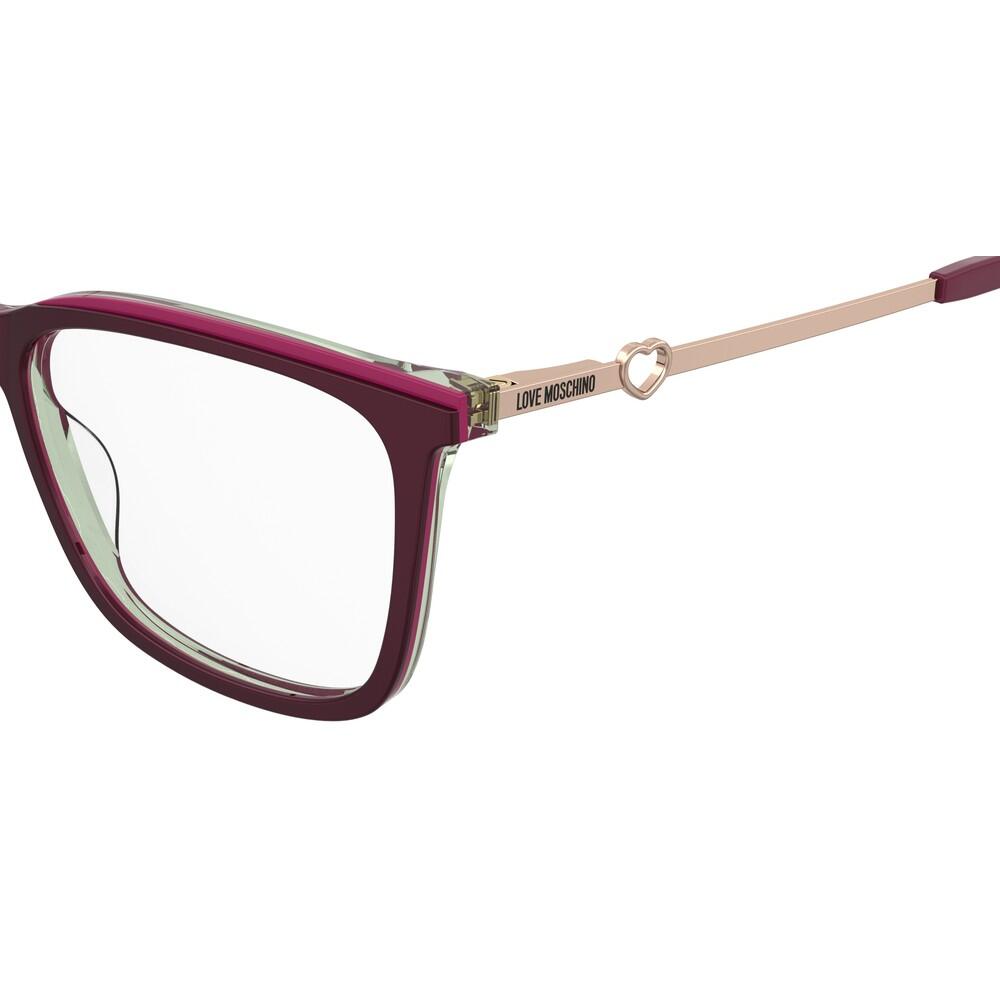 Lunettes de Vue Love Moschino MOL665 9KF en Acétate Femme 56 mm 3/3