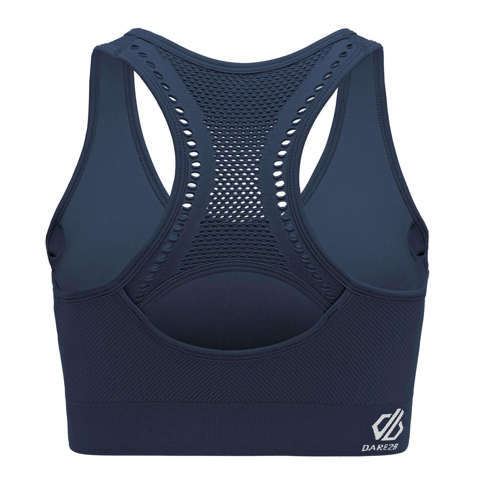 Reggiseno Sportivo Donna Dare 2B React Blu Navy 4/5
