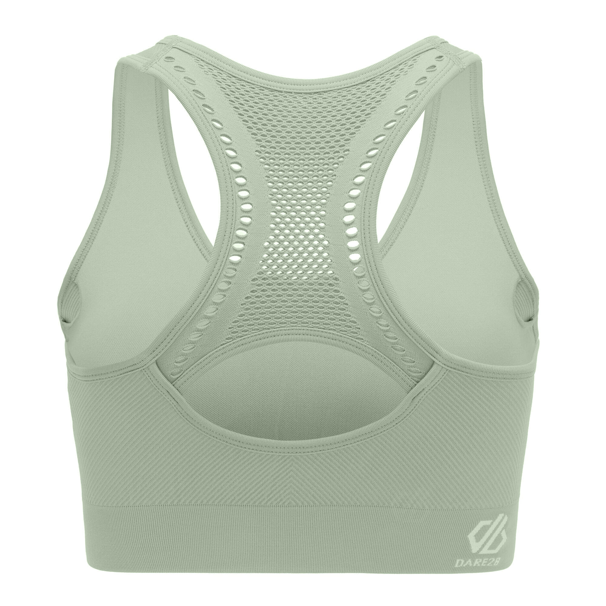 Reggiseno Sportivo Donna Dare 2B React Verde Ghiacciaio 4/5