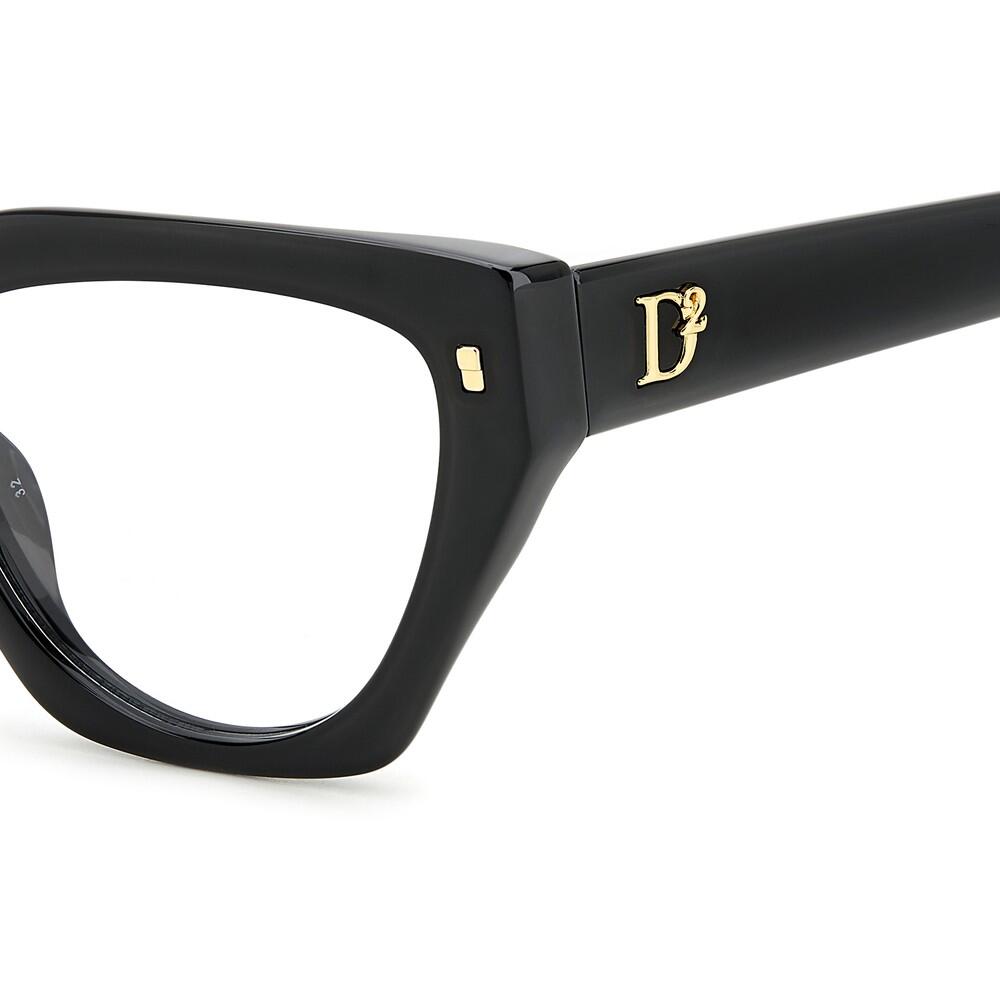 Bril op Sterkte Dsquared2 D2 0117 807 van Acetaat Dames 53 mm 3/3