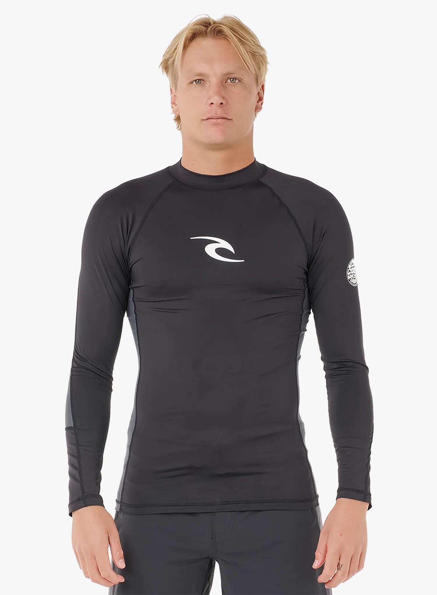 Herren Langarm-UV-Schutz T-Shirt Waves 7/7