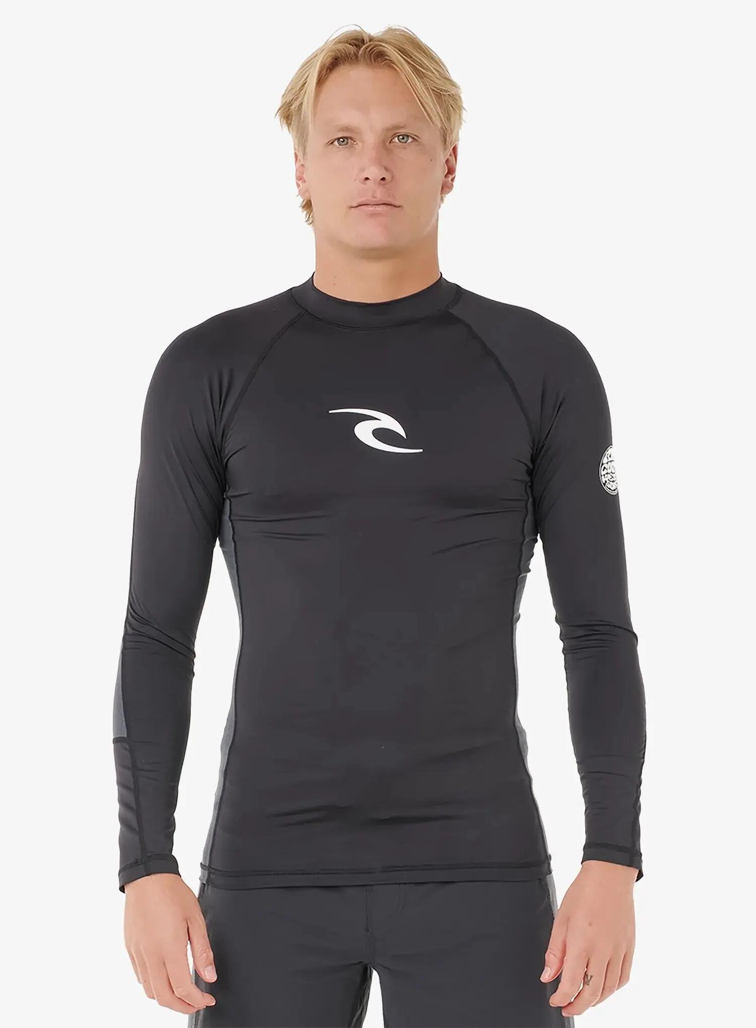 Herren Langarm-UV-Schutz T-Shirt Waves 7/7