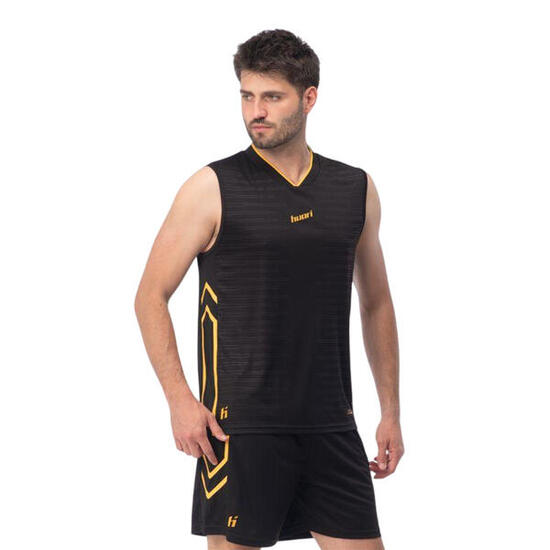 Maillot De Foot Sans Manches DUNKEY Homme (Noir)