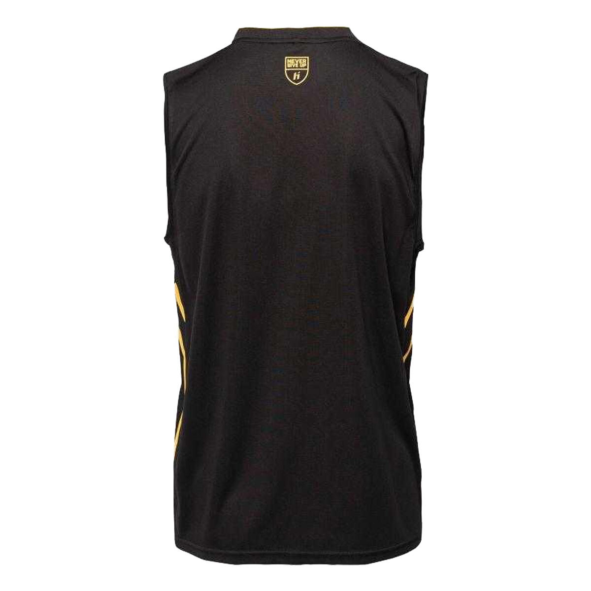 Camiseta de Fútbol Dunkey II Sin Mangas para Hombre Negro 3/4