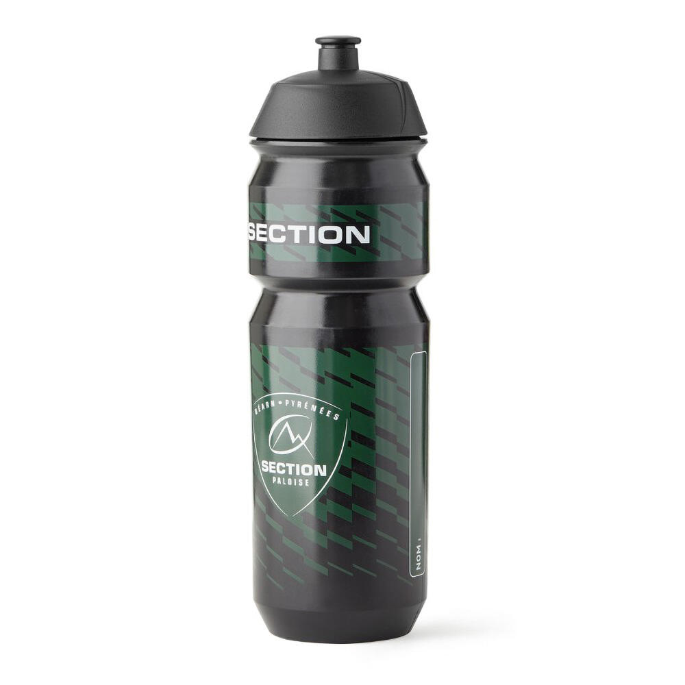 Botella deportiva Section Paloise negra y verde 750ml 4/5