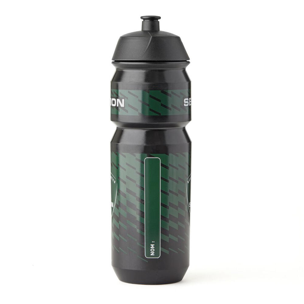 Botella deportiva Section Paloise negra y verde 750ml 3/5