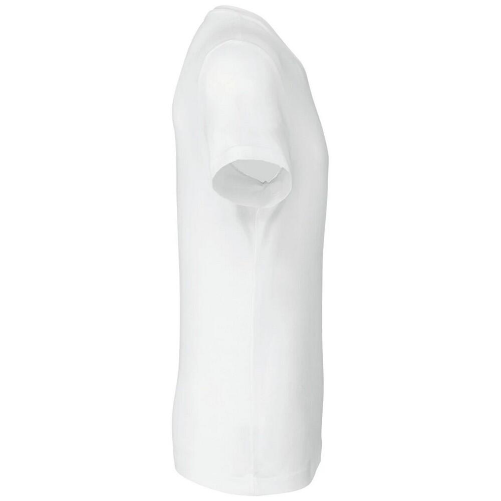 Tshirt À Manches Courtes Coupe Cintrée Pour Homme (Blanc) 3/3