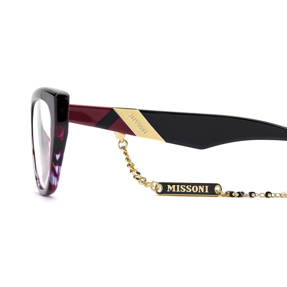 Óculos de Grau Missoni MIS 0224/G 2TM em Acetato Mulher 54 mm 3/4
