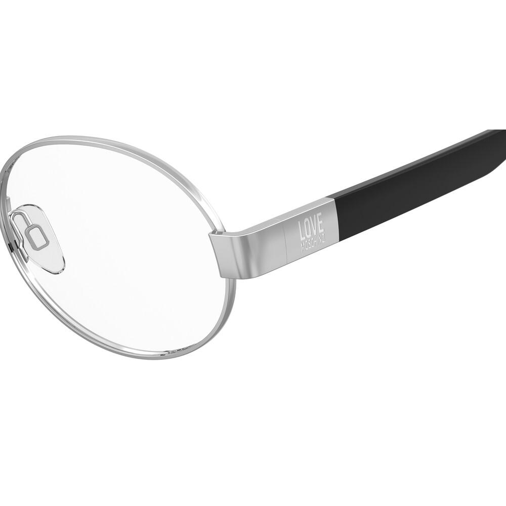 Óculos de Grau Love Moschino MOL676 010 em Metal Mulher 55 mm 3/3