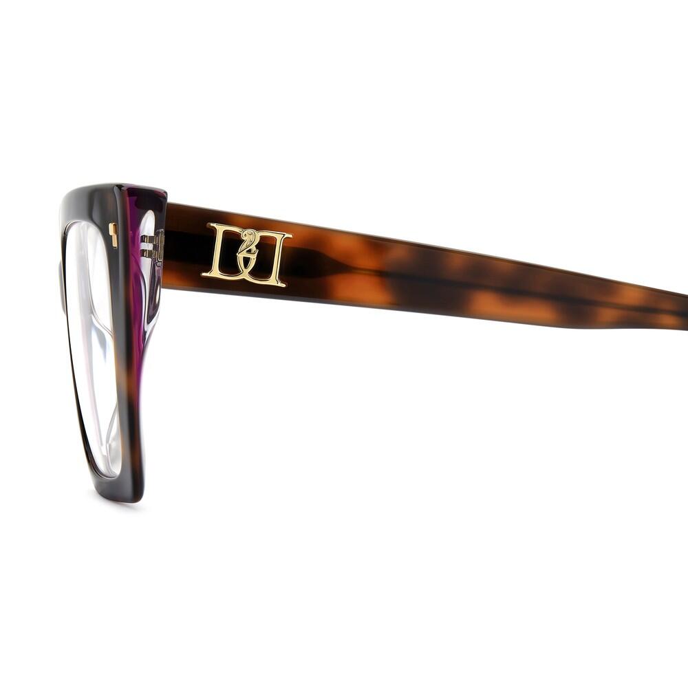 Lunettes de Vue Dsquared2 D2 0211 C4B en Acétate Femme 52 mm 3/4