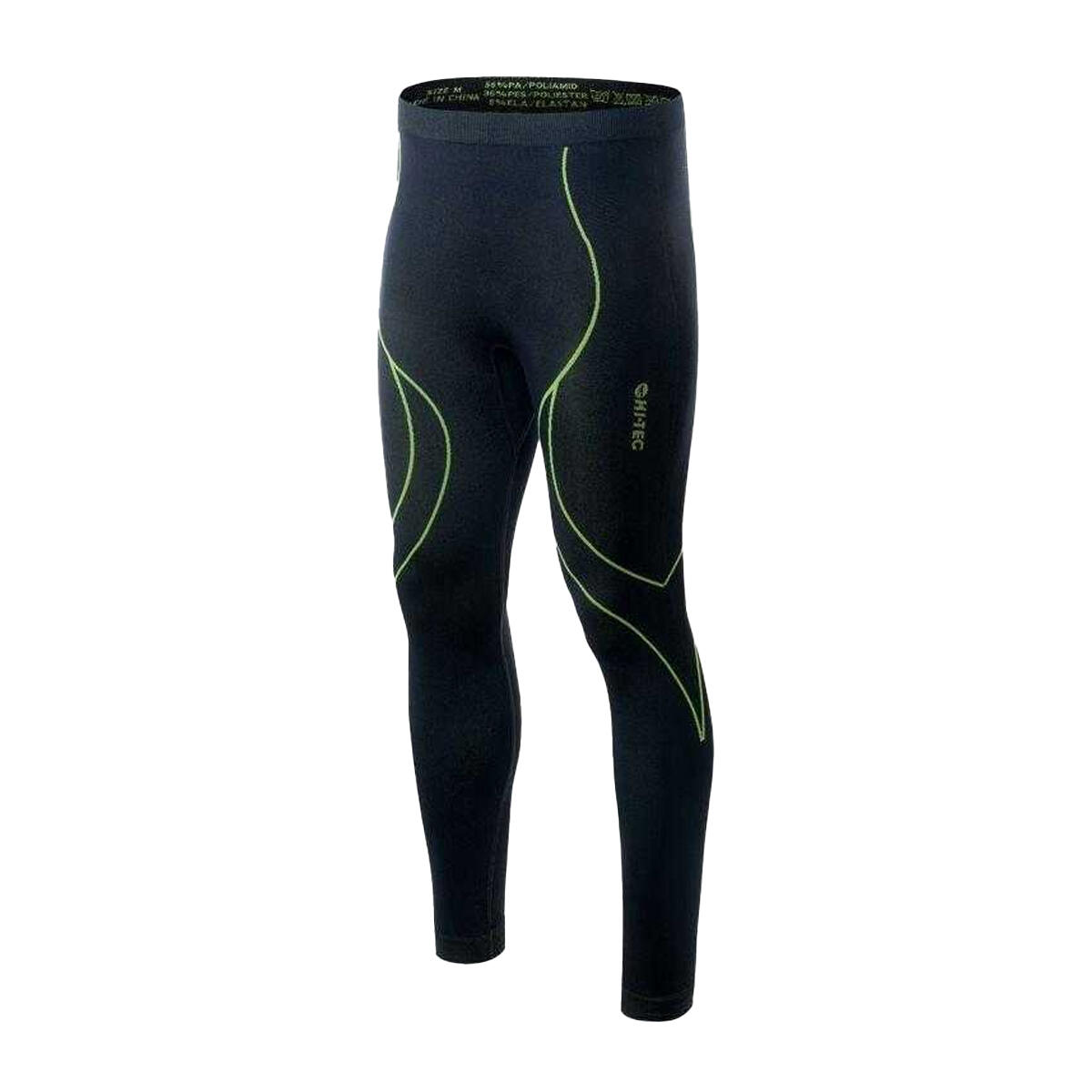 Pantaloni Termoattivo Uomo Hi-Tec Ikar Nero 3/3