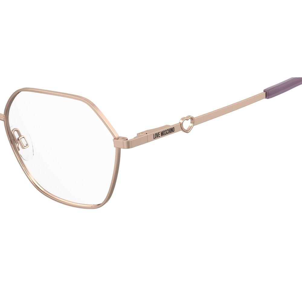 Lunettes de Vue Love Moschino MOL650 DDB en Métal Femme 55 mm 3/3