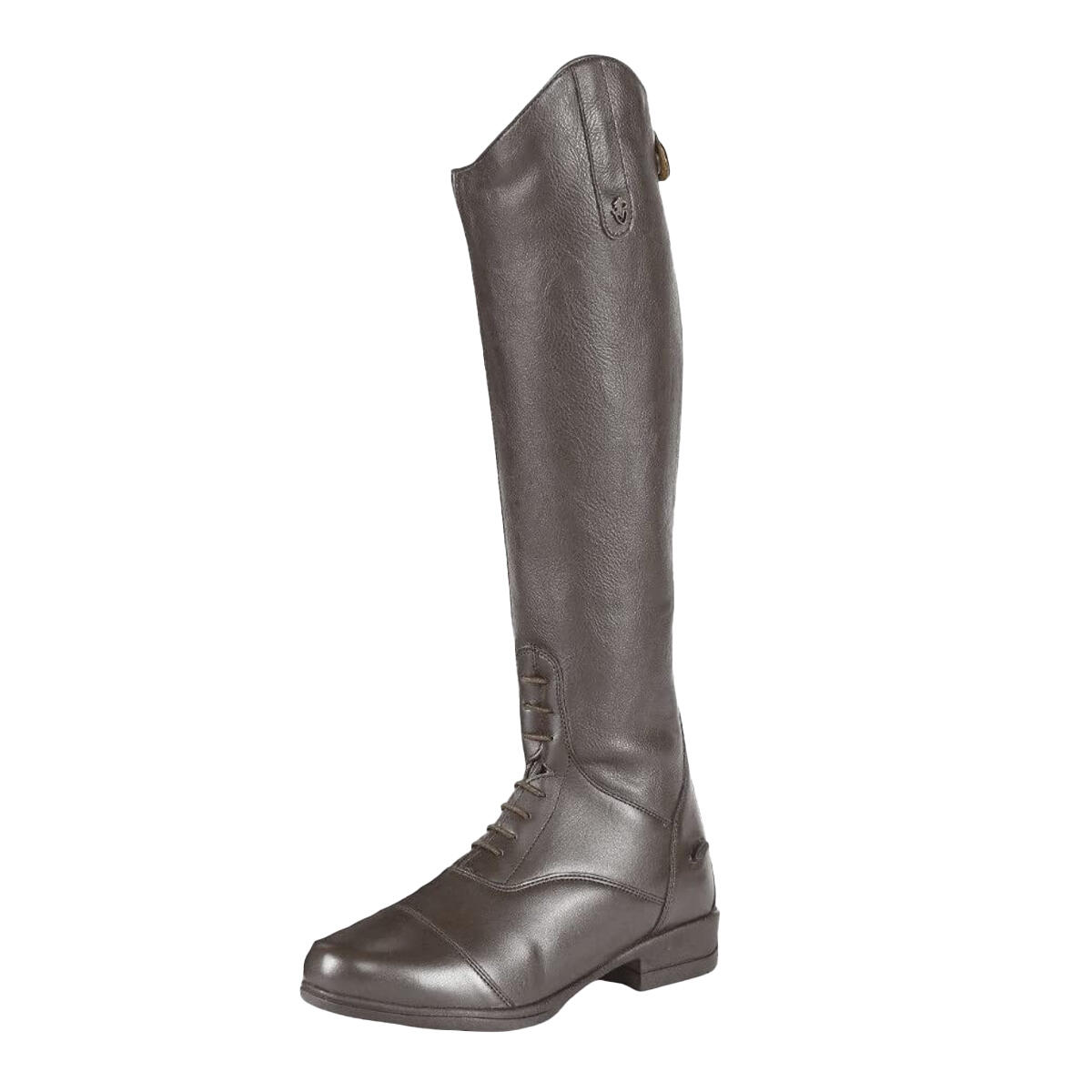 Lange Reitstiefel Gianna, Leder Kinder Braun 2/4