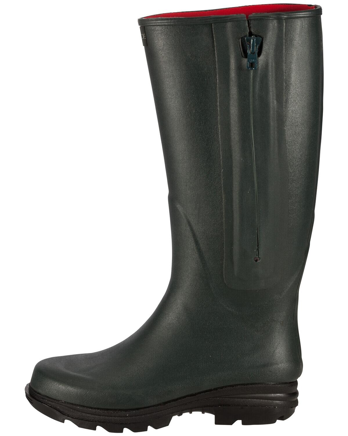 Gummistiefel mit Reißverschluss und Neoprenfutter 2/7