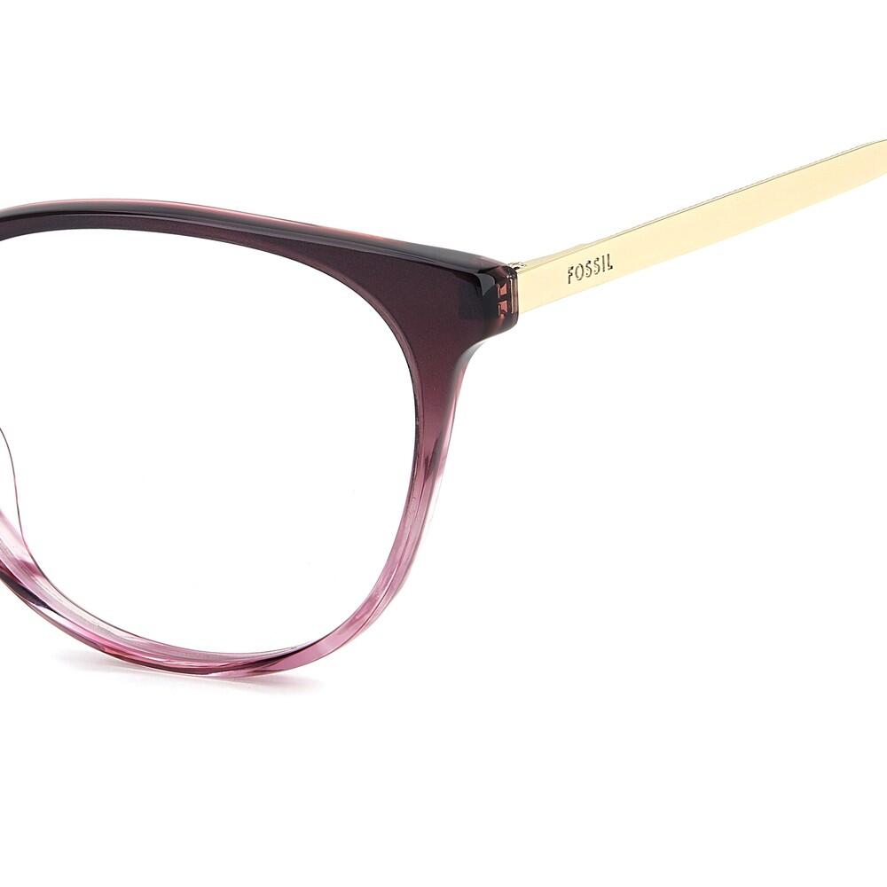 Bril op Sterkte Fossil FOS 7211/G 35J van Acetaat Dames 52 mm 3/3