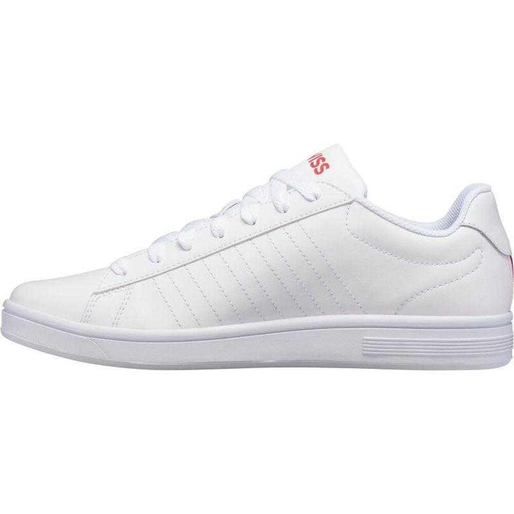 Baskets COURT SHIELD Homme (Blanc) 3/4