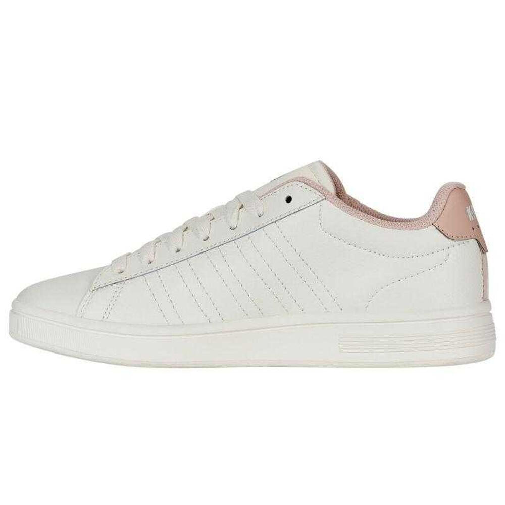Scarpe Sportive PelleDonna K-Swiss Court Shield II Bianco 3/6