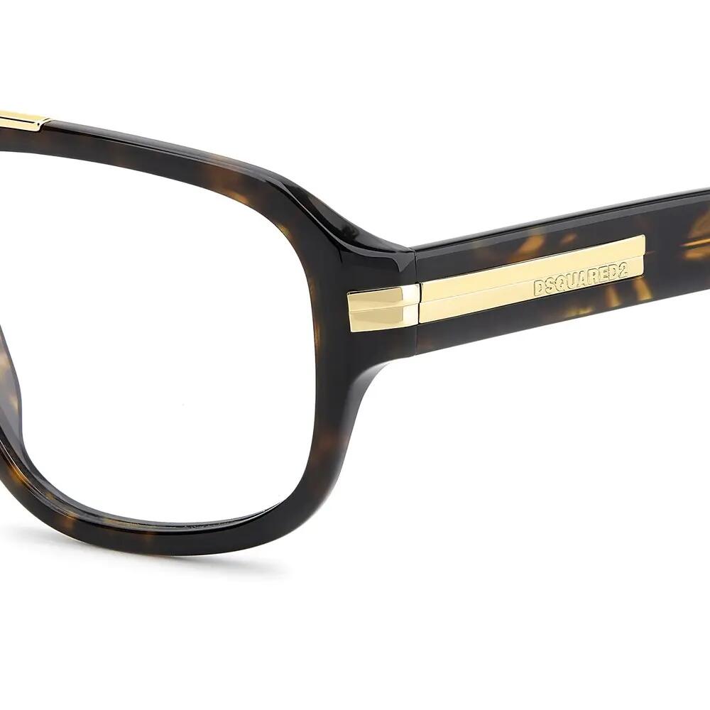 Bril op Sterkte Dsquared2 D2 0199 086 van Acetaat Heren 56 mm 3/3