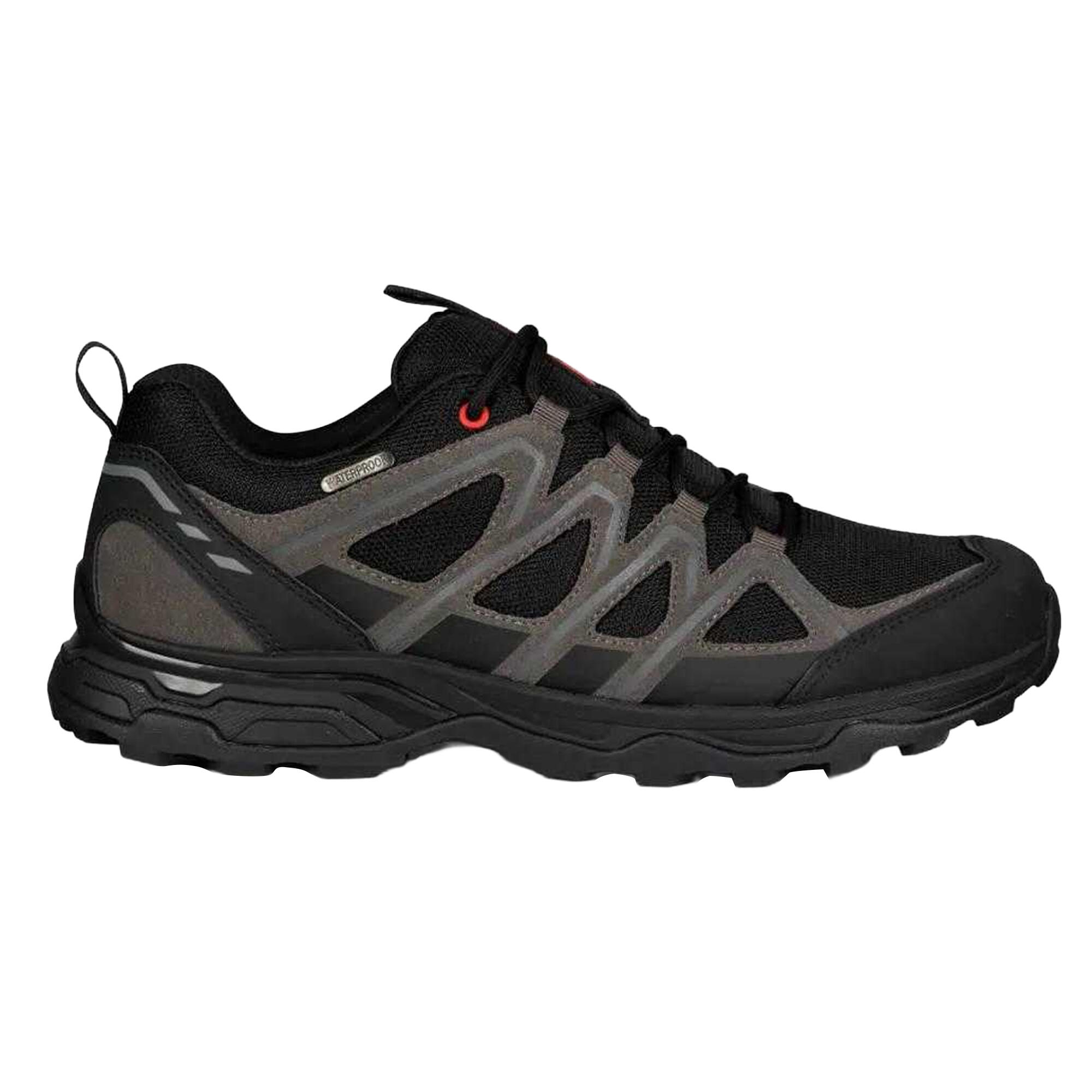 Zapatillas de Senderismo de Ante Carraig para Hombre Negro, Gris 3/5