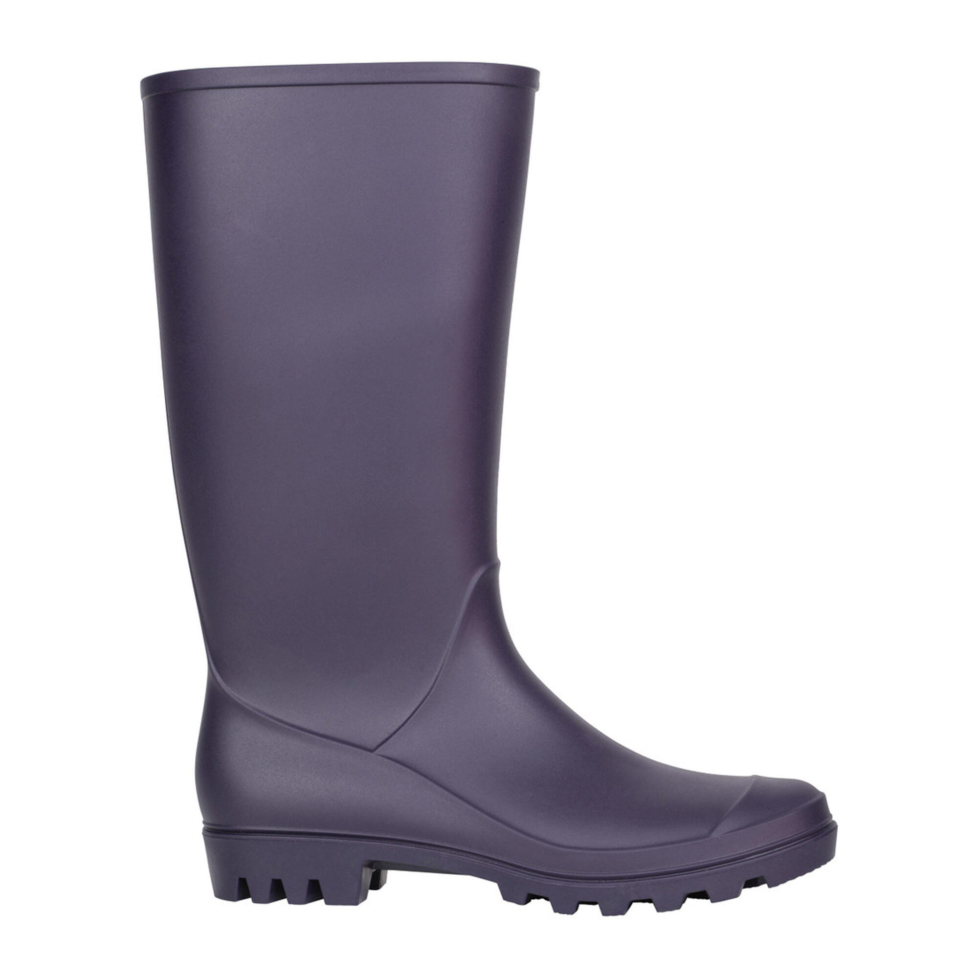 Gummistiefel "Splash" Damen Dunkel-Lila 4/5