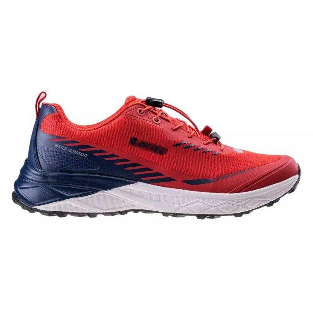 Scarpe Sportive Impermeabile TrekkingUomo Hi-Tec Mostar Rosso Blu Navy 3/5