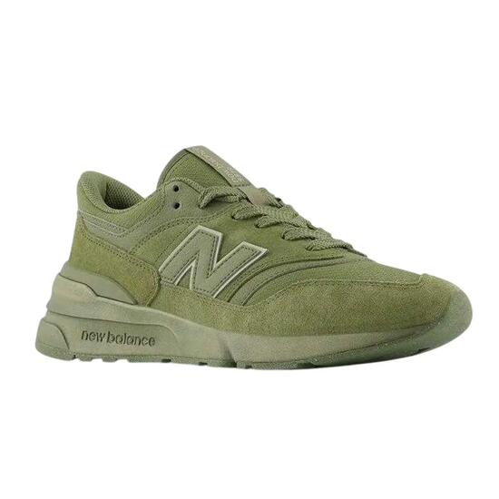 Baskets Motif/style Logo Homme (Vert)