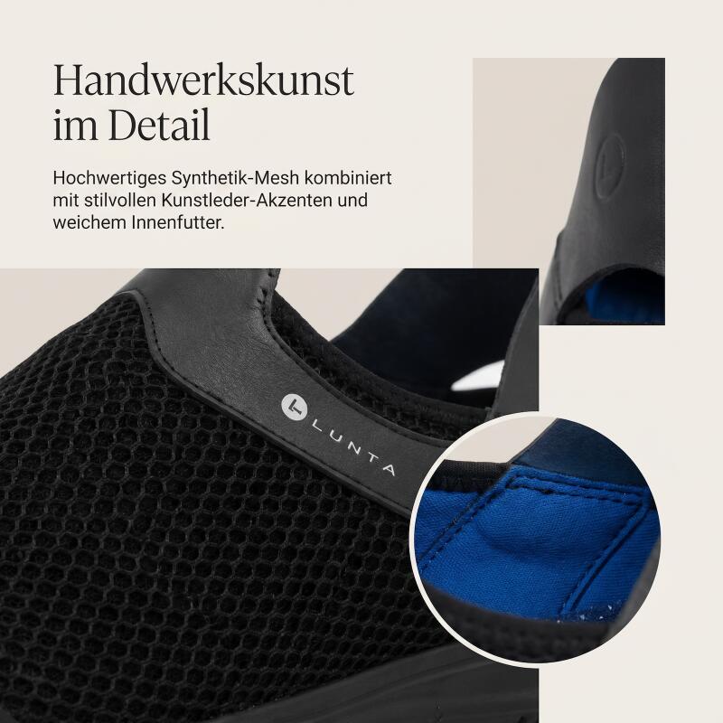 LUHTA Herren Sneaker Slipper Leuto Herren Sommer Schuhe Slip on Freizeitschuh 42 5/7
