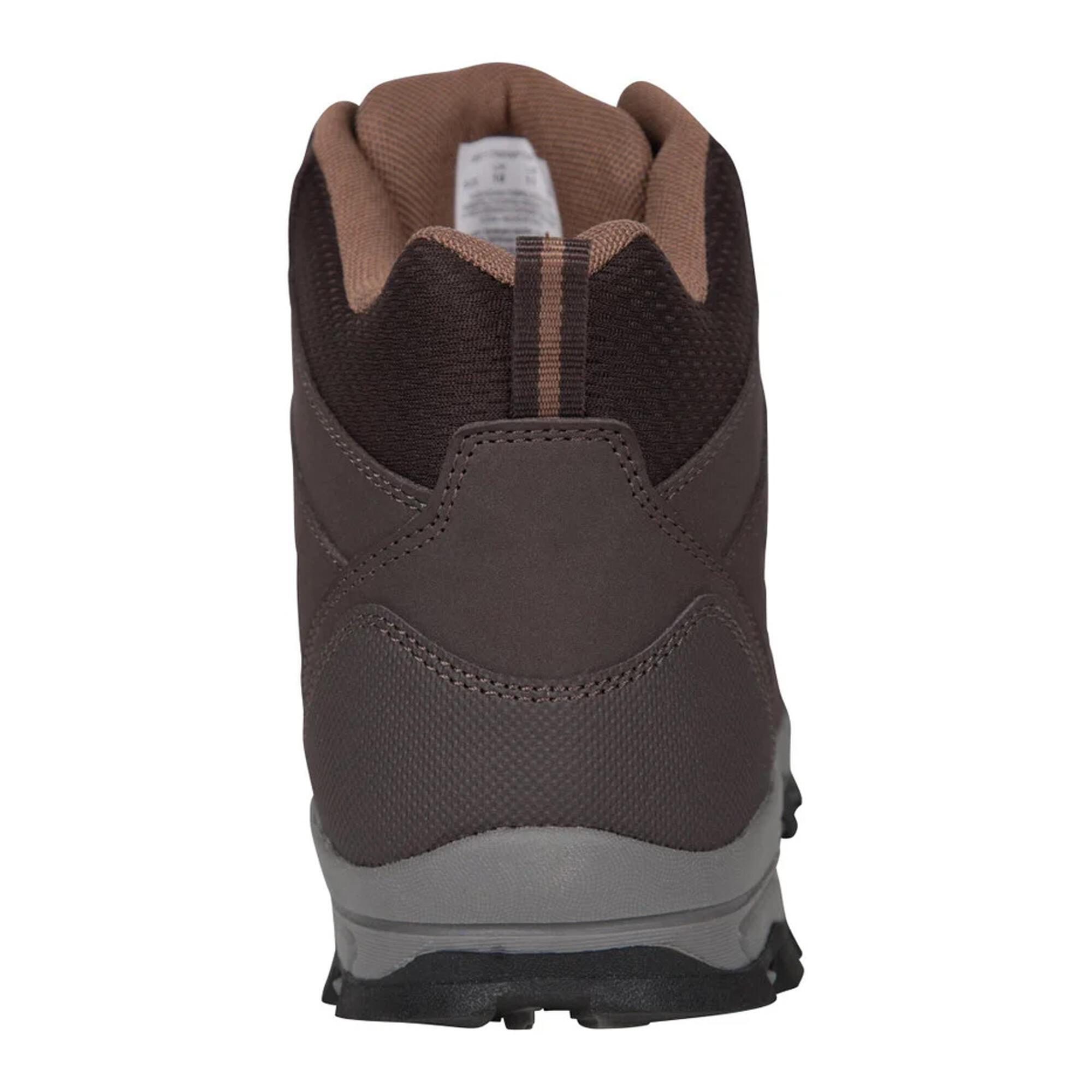 Mens Mcleod Wide Walking Boots (Dark Brown) 2/4
