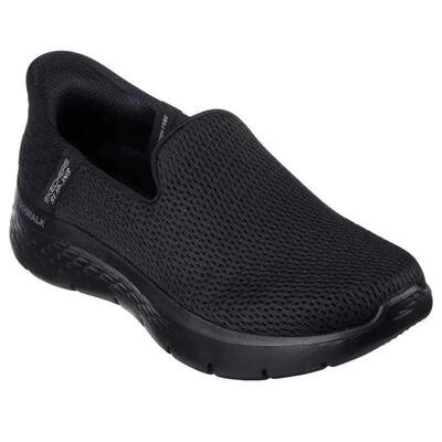 Dames go walk flex relish trainers (zwart)