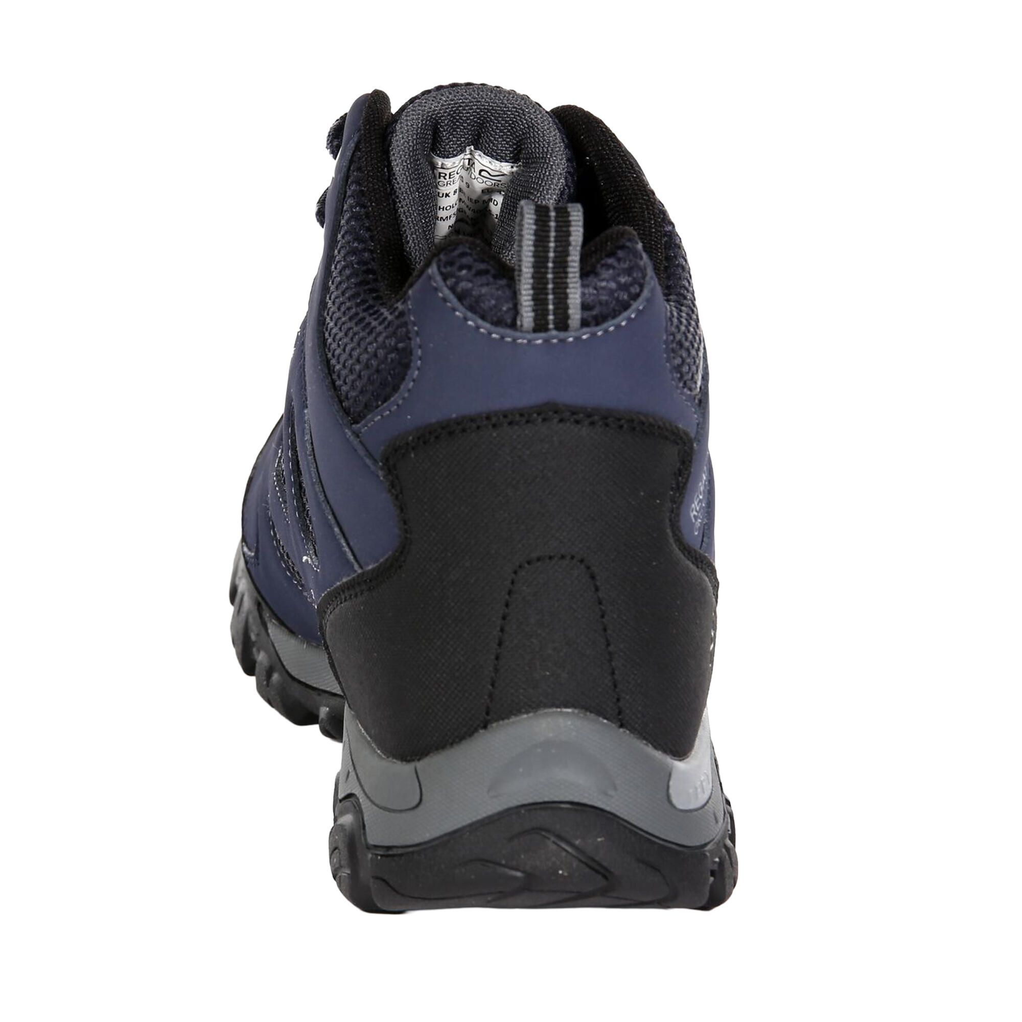 Scarponi Da Trekking Sintetico Uomo Regatta Holcombe Mid Blu Navy Granito 2/5