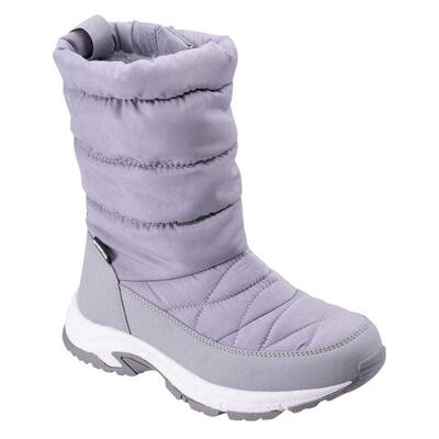 Dames fina hoge sneeuwlaarzen (grijs)