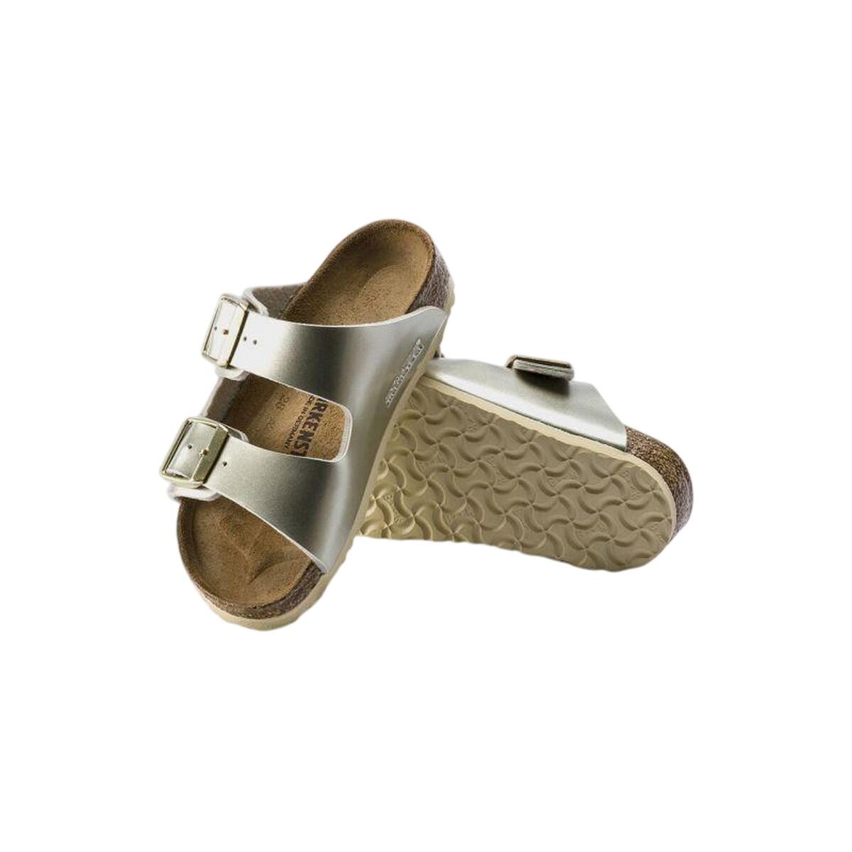 Sandálias Arizona para crianças e jovens (Dourado) 4/6