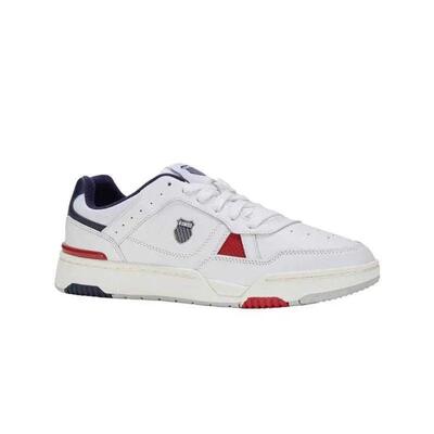 Heren match pro lth leren trainers (wit)