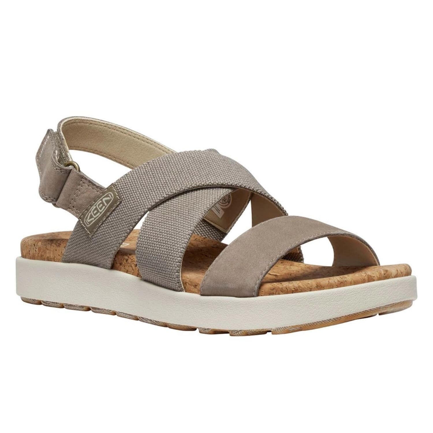KEEN ELLE CRISS CROSS BRINDLE/BIRCH KE-1028630 Damensandalen 3/7