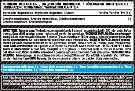 Creatine Monohydraat 200 Mesh - 500g Neutraal LifePRO 2/5