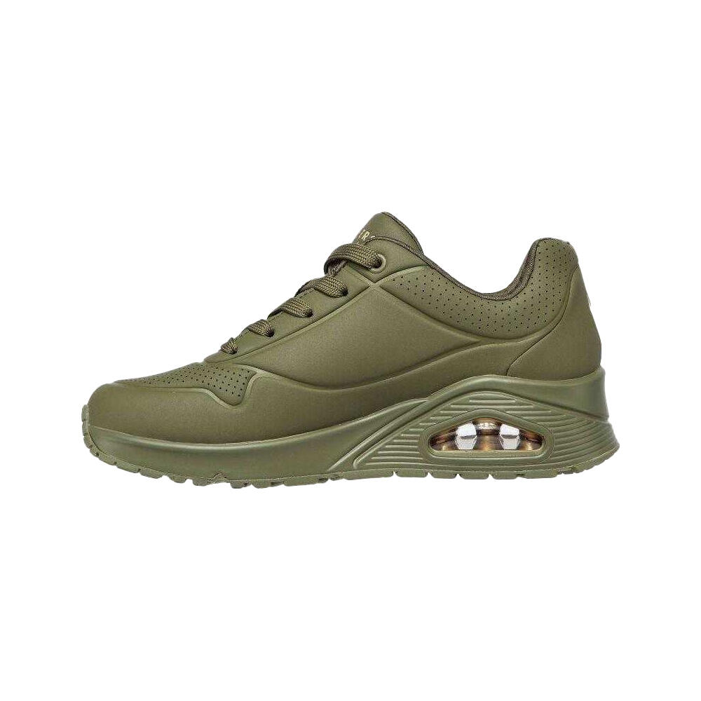 Scarpe SportiveDonna Skechers Uno Stand On Air Verde Oliva 2/7