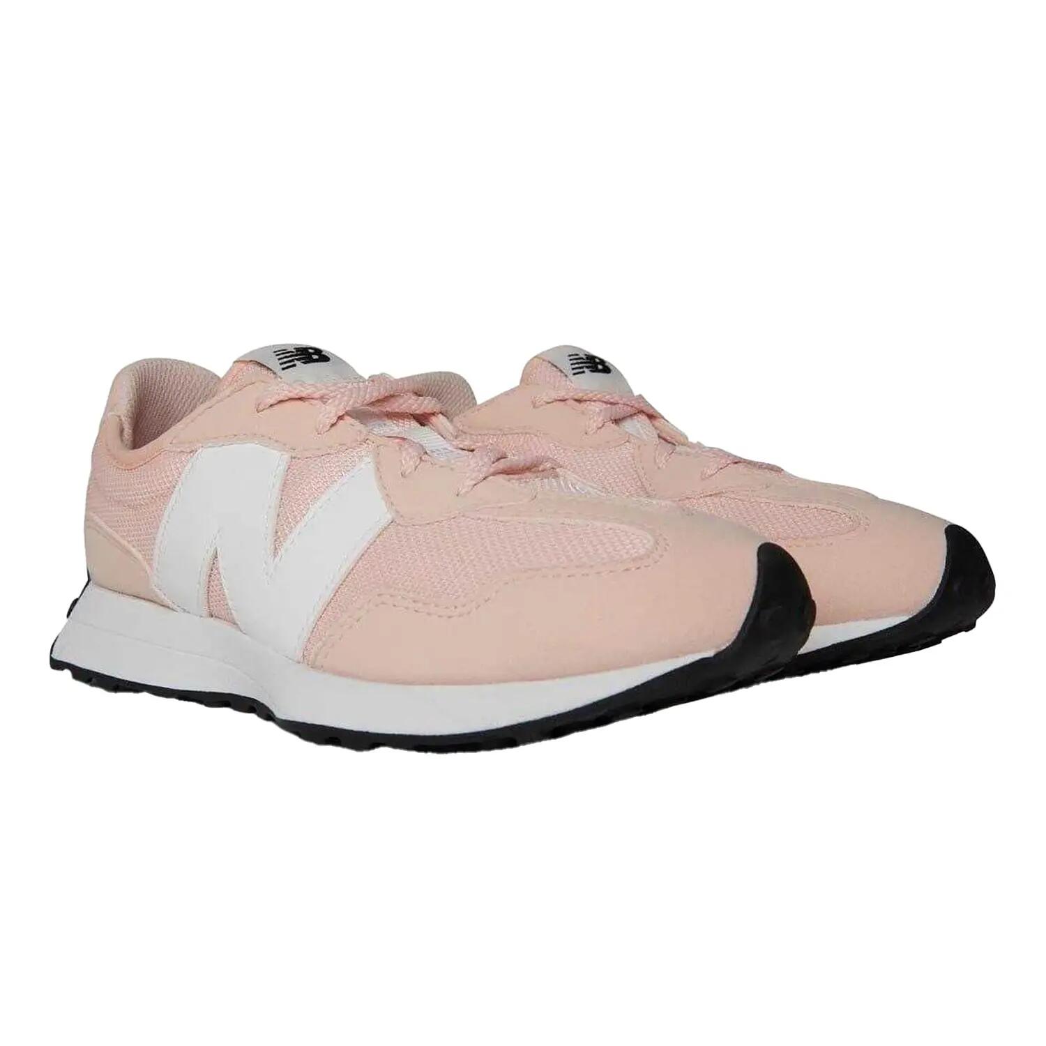 Zapatillas Deportivas de Malla 327 Corriendo para Niños/Niñas Rosa 4/5