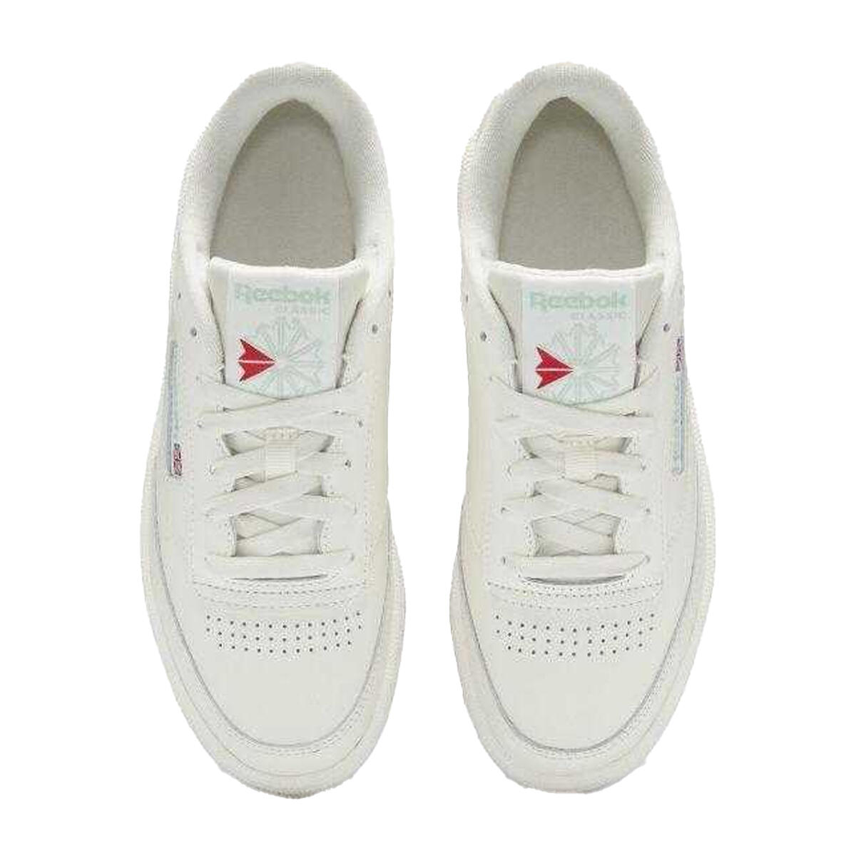 "Club C 85" Vintage Sneaker für , Leder Damen Weiß 3/5