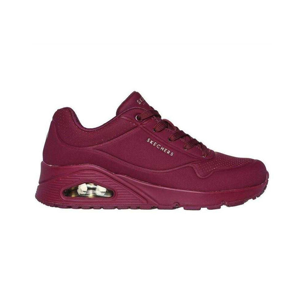 Mulheres/Ladies Uno Stand On Air Trainers (Vermelho) 3/5